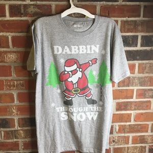 NWT Santa funny Christmas ugly shirt Small